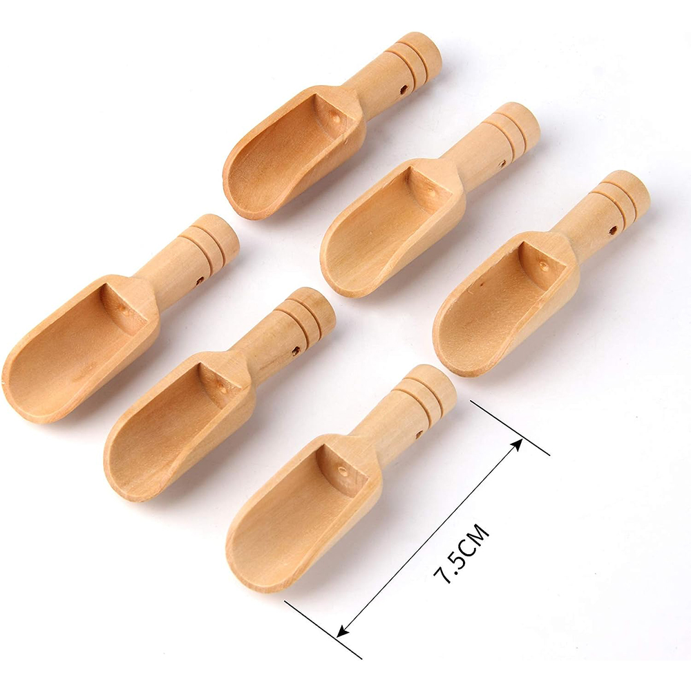 Kitchen Appliances Set - 10/30/50/100 Stuks Koffie Mini Houten Lepel