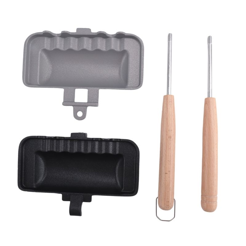 Sandwich Press Grill - A60T Moeiteloze hot sandwich maker, hotdog-toaster,