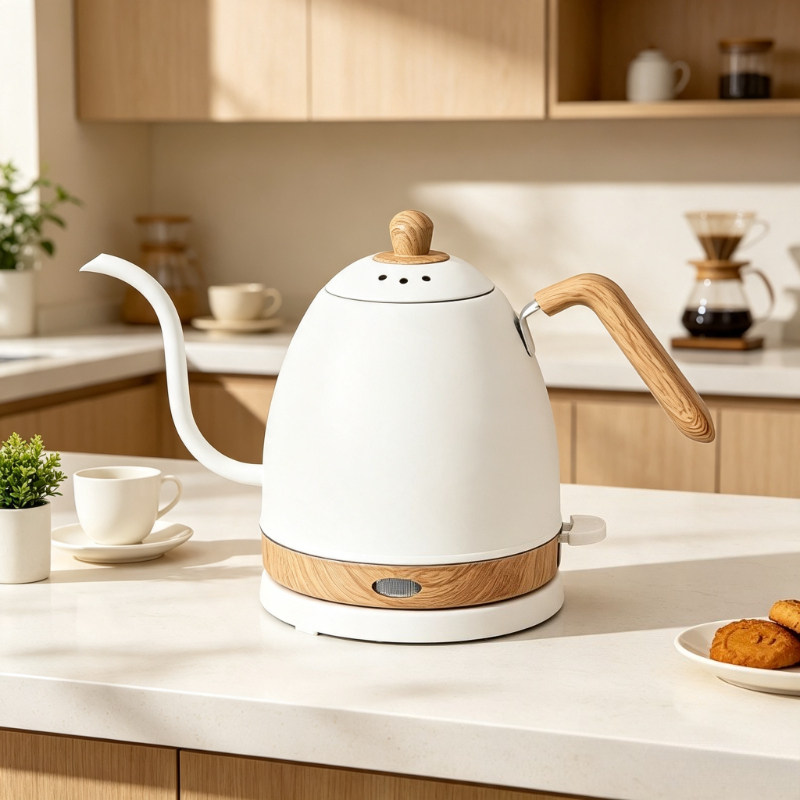 Electric Kettle Gooseneck - Gooseneck-waterkoker Unisex, voedselveilig, roestvrij staal, slanke