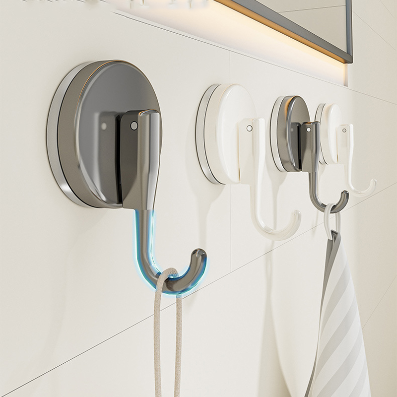 Kitchen Appliances Store - Zuignaphaken Ponsvrij Multifunctionele hangende sleutel Kledinghaak