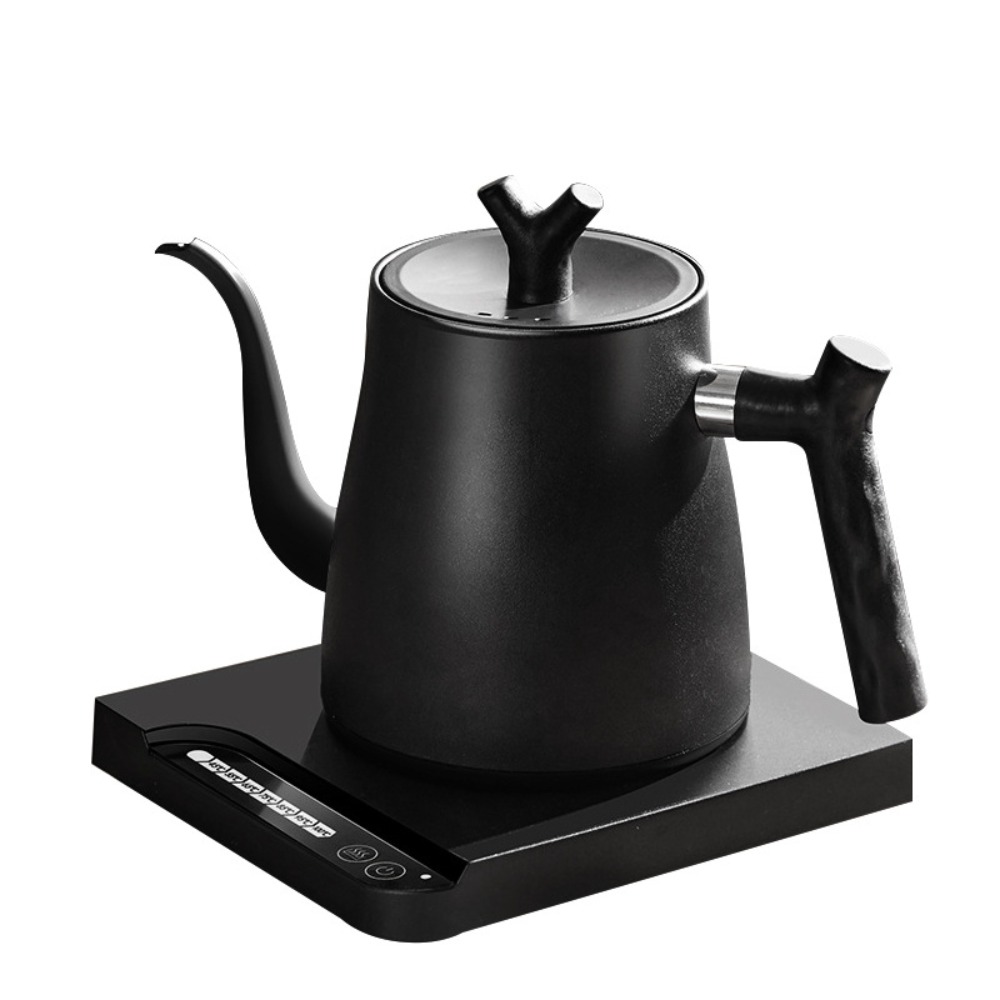 Electric Kettle Gooseneck - 1000ML Zwanenhals Elektrische Waterkoker, Regelbare Temperatuur,