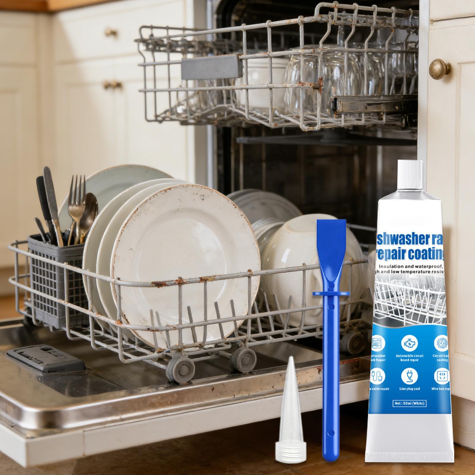 Kitchen Appliances Restaurant - 50ml Anti-roestlijm vaatwasserrek reparatieverf met tipschraper