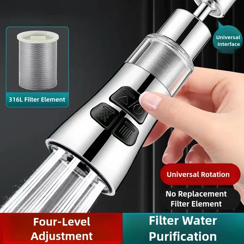 Kitchen Appliances Bundle - Keukenkraan Extender met filterfunctie Universele 360