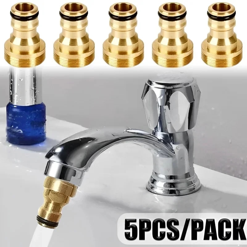 Kitchen Appliances Restaurant - 1/2/5PCS Universele Kraan Keuken Adapters Messing