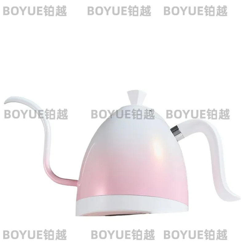 Electric Kettle Gooseneck - Roestvrijstalen zwanenhalsketel Variabele temperatuurregeling Giet over
