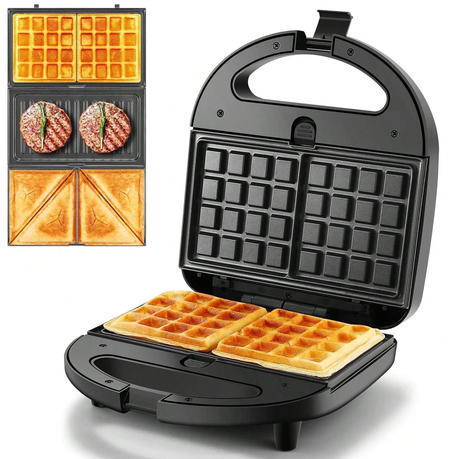 3-in-1 Sandwich-wafelijzer 750 - Sandwich Press Grill recensie en prijs