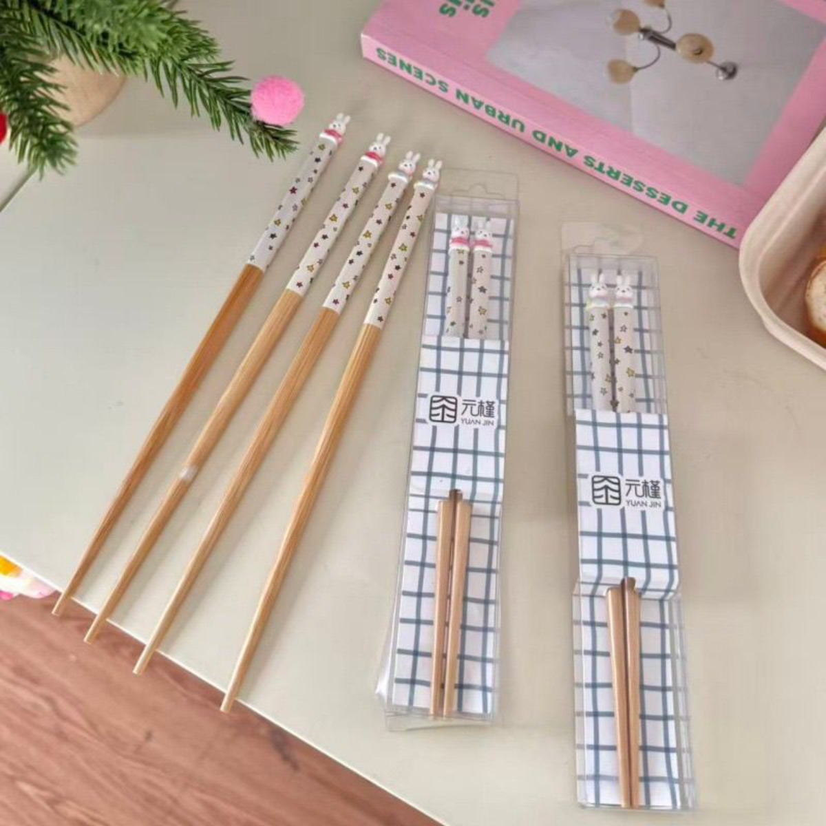 Kawaii Nijntje Konijn Eetstokj - Kitchen Appliances Set recensie en prijs