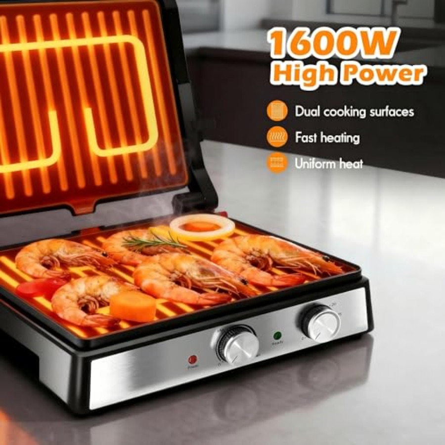 Panini Press Sandwichmaker met - Sandwich Press Grill recensie en prijs