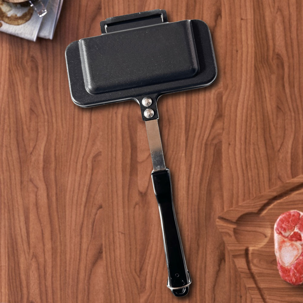 Hotdog-toaster, antiaanbaklaag - Sandwich Press Grill recensie en prijs