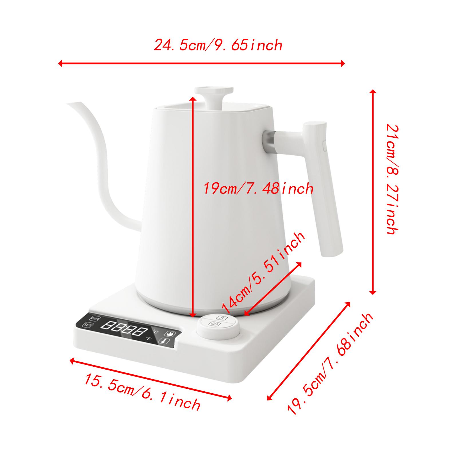 Elektrische zwanenhalsketel El - Electric Kettle Gooseneck recensie en prijs