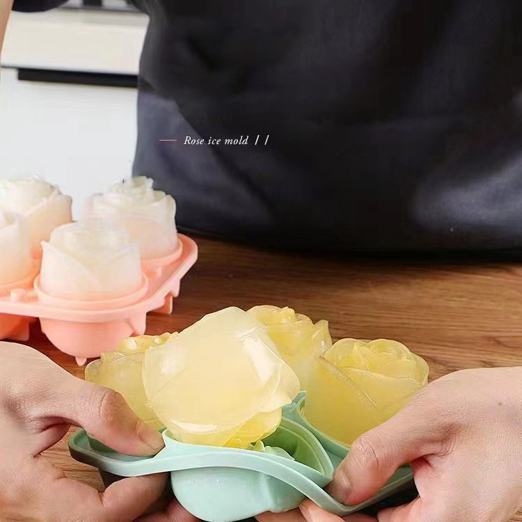 3D Rose Ice Mallen 4 Gaten Ijs - Kitchen Appliances Store recensie en prijs