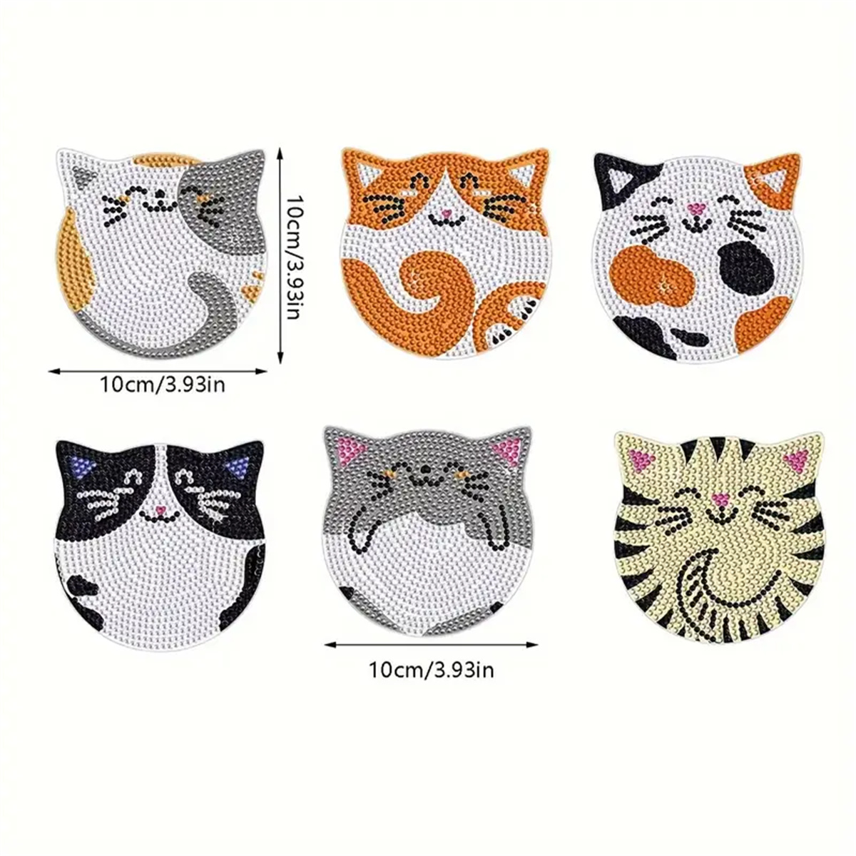 6-delig/set DIY kat strass ges - Kitchen Appliances Set recensie en prijs