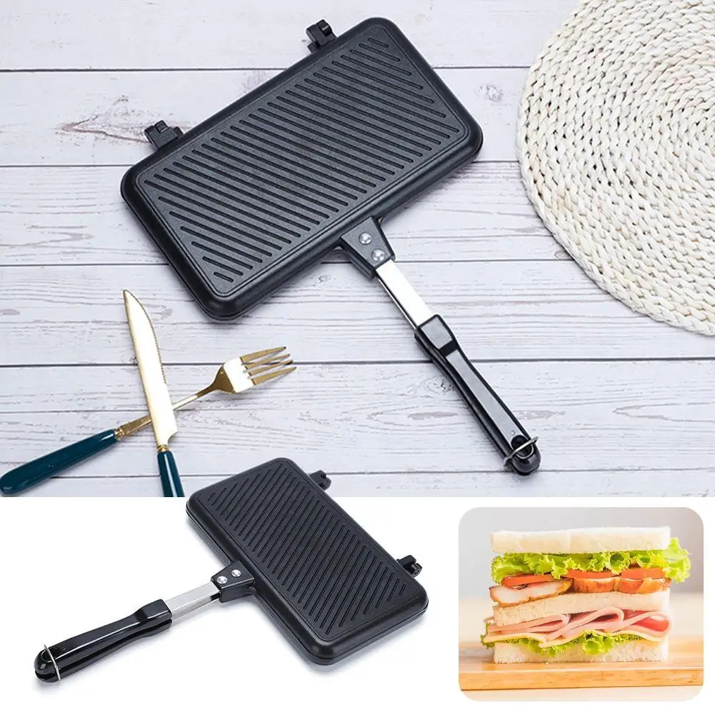 Dubbelzijdig Koekenpan Non-sti - Sandwich Press Grill recensie en prijs