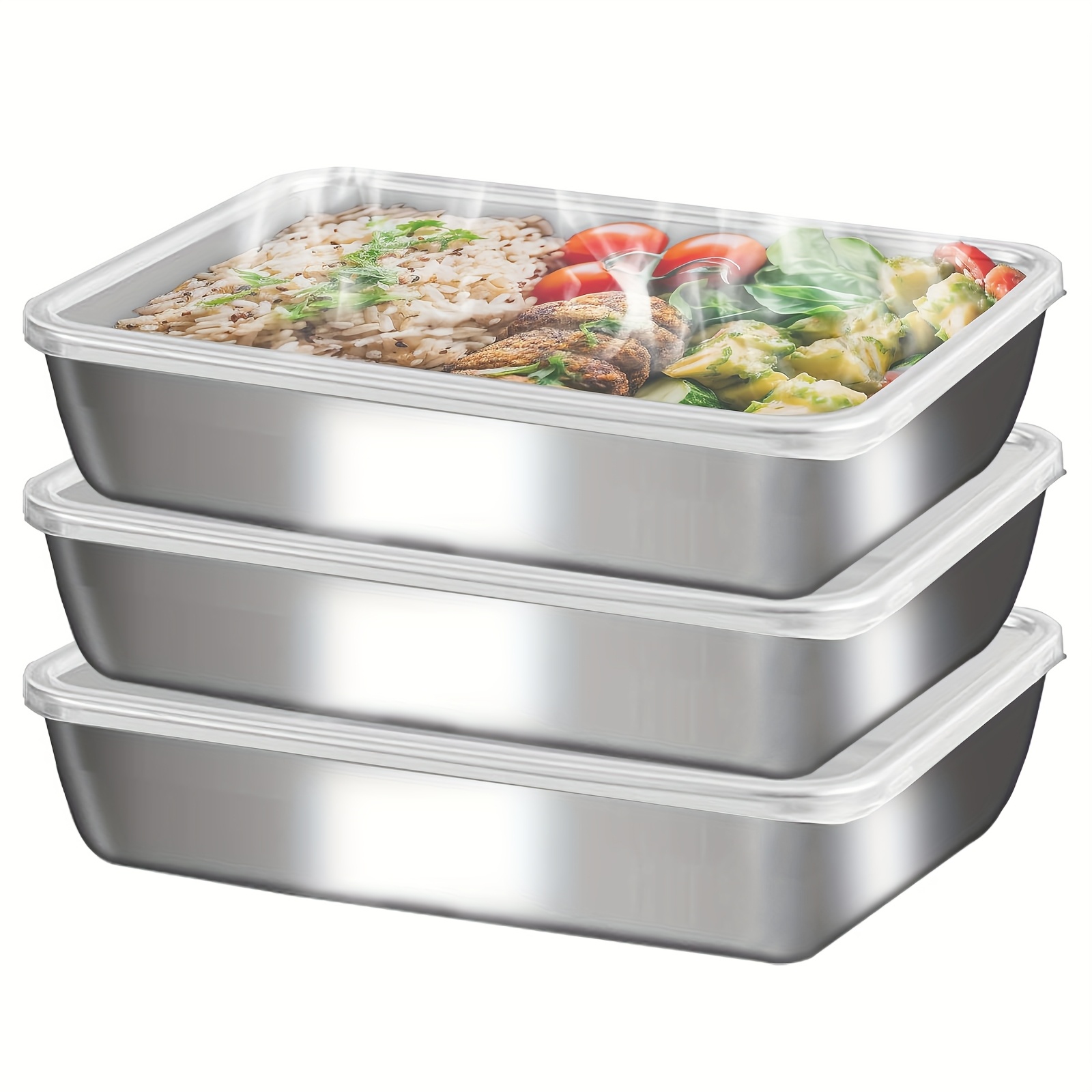 3-delige RVS voedselcontainers - Kitchen Appliances Store recensie en prijs