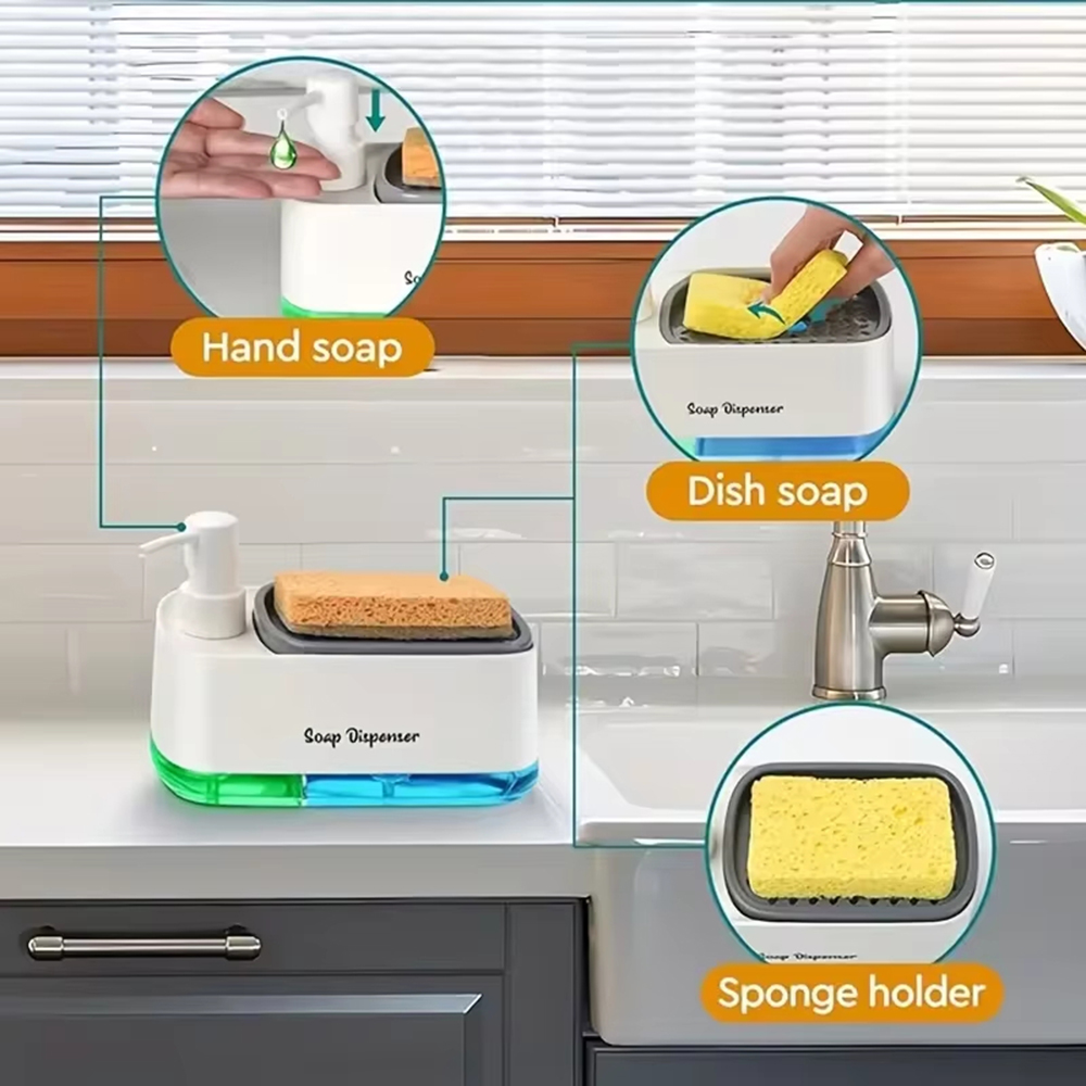 3-in-1 Hand- en Afwasmiddeldis - Kitchen Appliances Set recensie en prijs