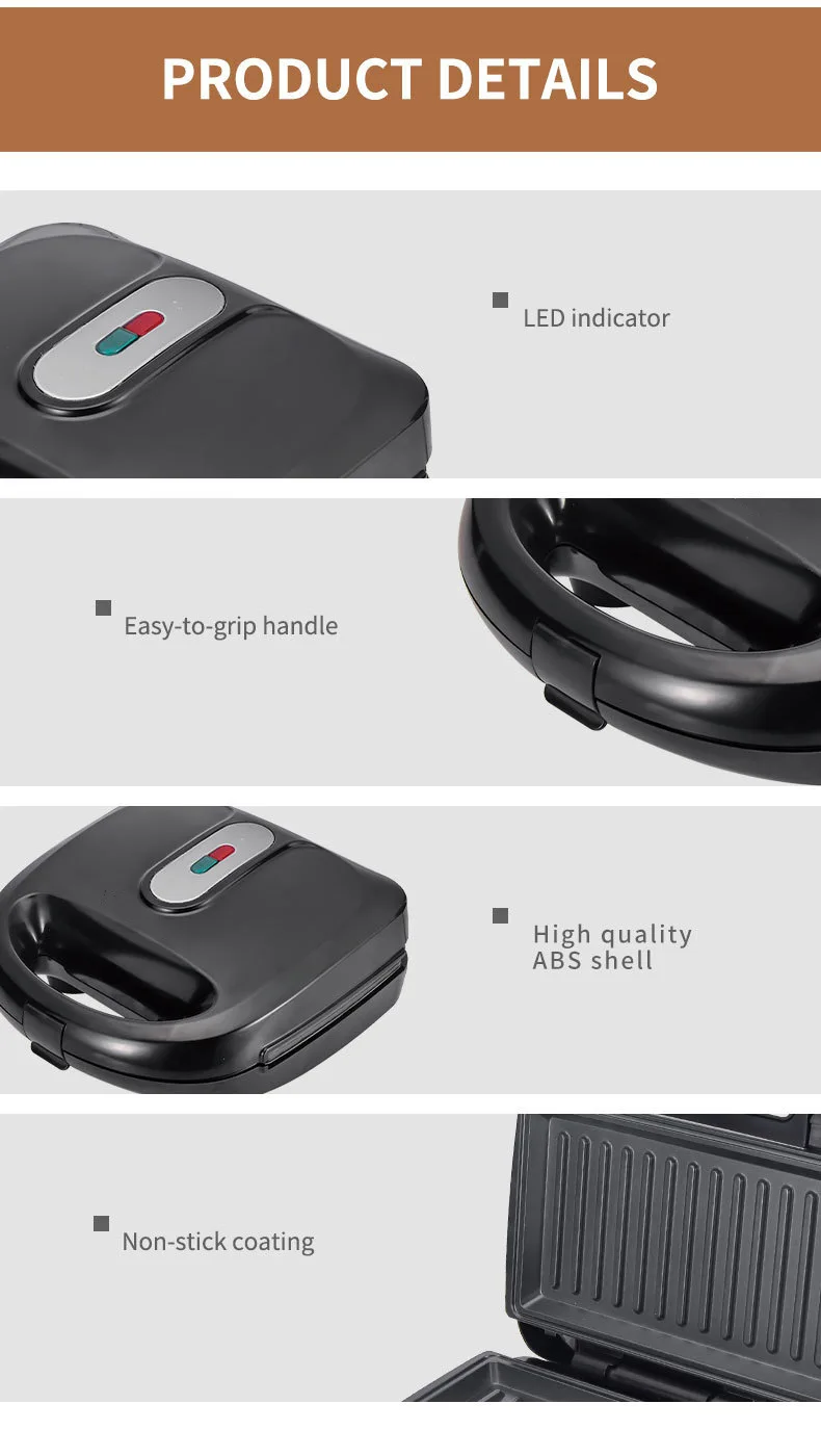220/110V Huishoudelijke appara - Sandwich Press Grill recensie en prijs