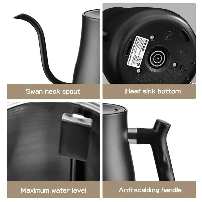 1000W intelligente elektrische - Electric Kettle Gooseneck recensie en prijs