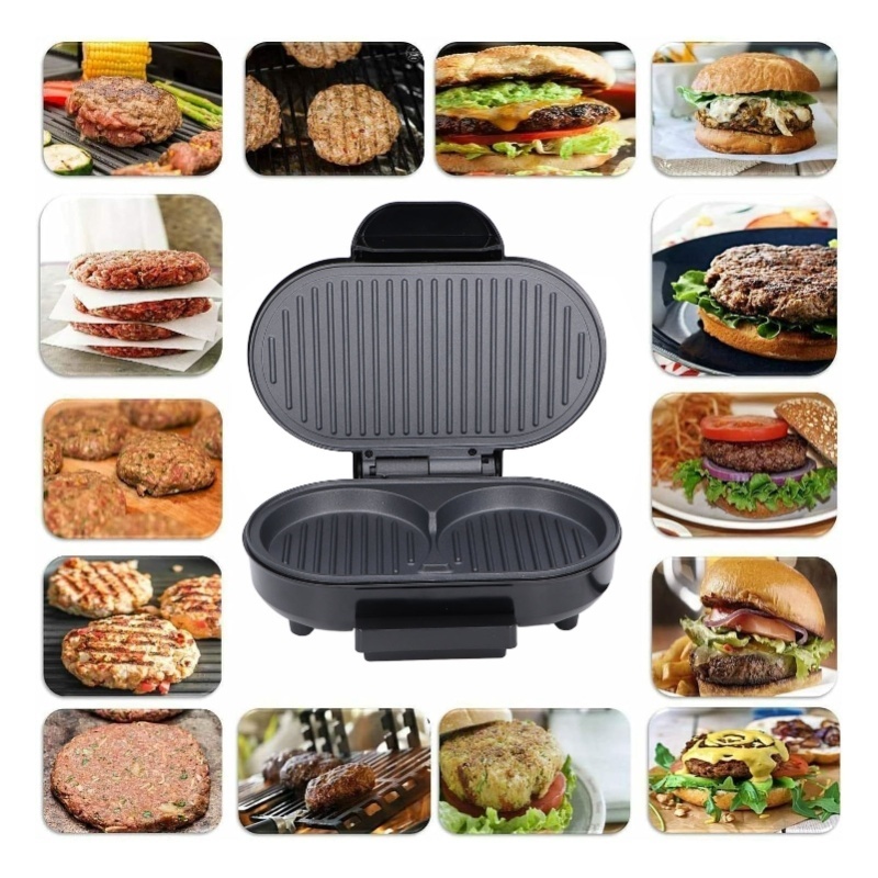 750W Elektrische Steakgrill, E - Sandwich Press Grill recensie en prijs