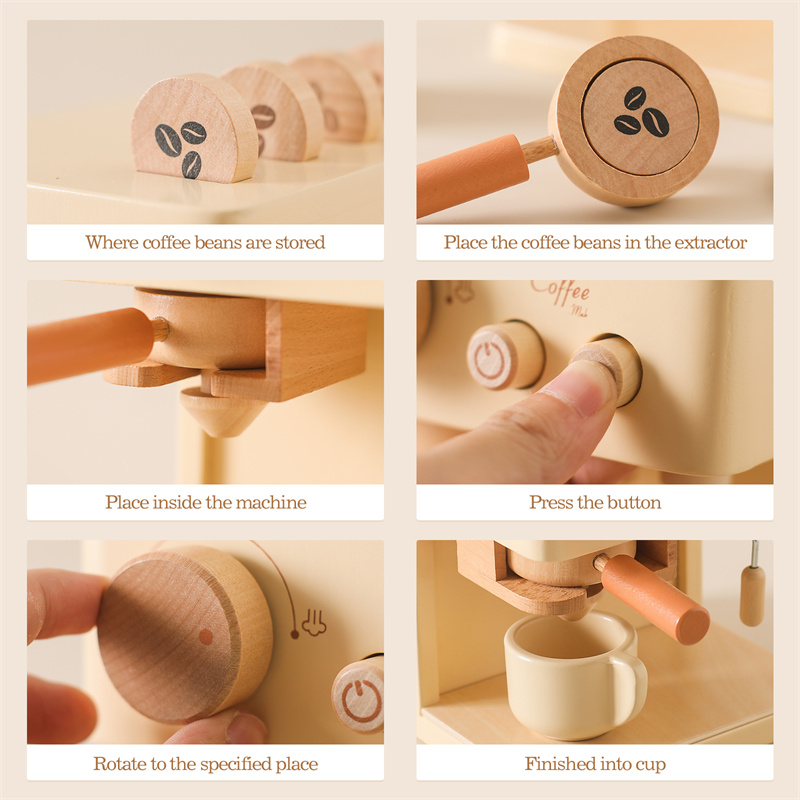 Kinderen Houten Montessori Spe - Kitchen Appliances Set recensie en prijs